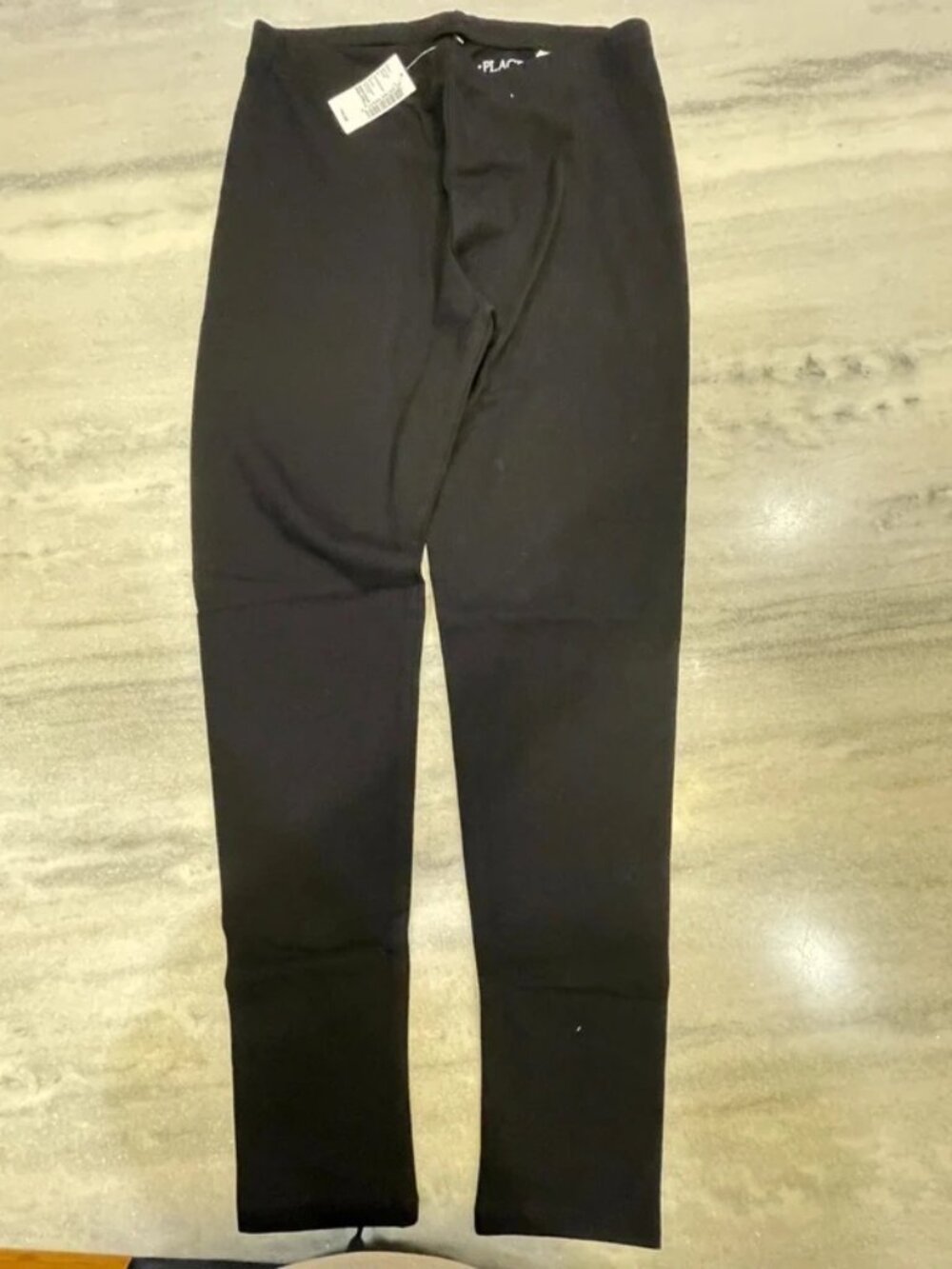 The Children’s Place Girls Black Leggings XXL 16 NWT